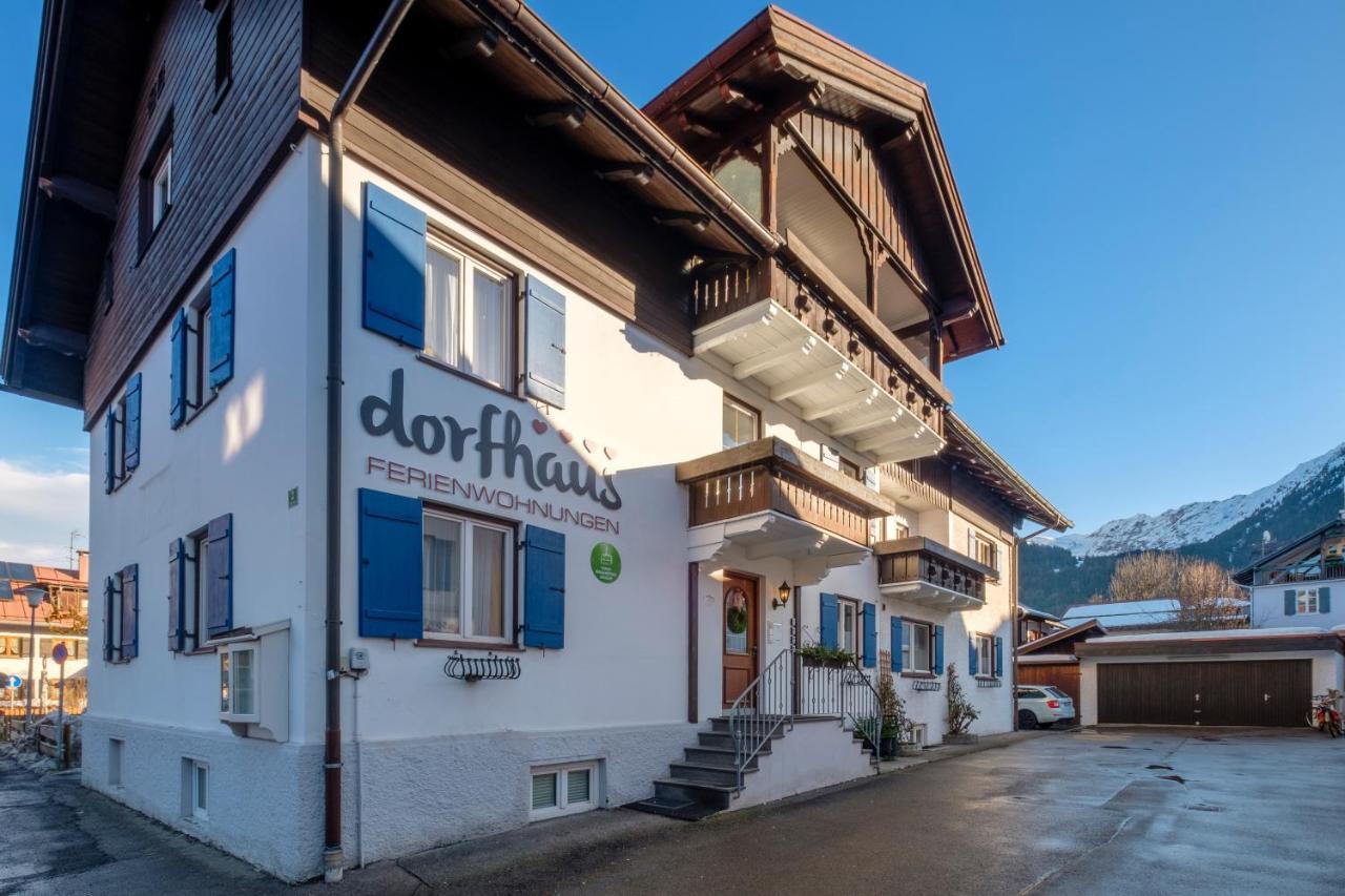 Ferienwohnungen Dorfhaus Оберстдорф Экстерьер фото